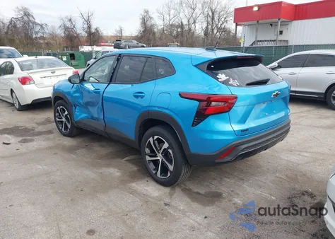 2025 Chevrolet Trax Fwd 1Rs из США, поврежденный, VIN KL77LGEP6SC074414